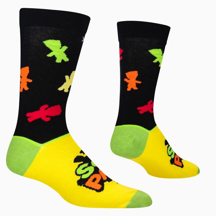 Sour Patch Split Crew Socks | Men's - Knock Your Socks Off