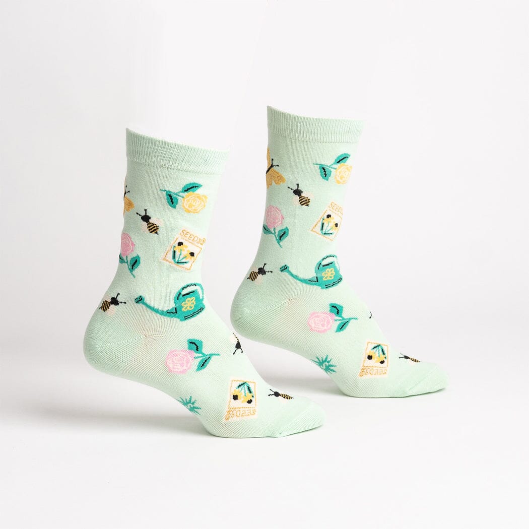 Sow in Love Crew Socks | Women's - Knock Your Socks Off