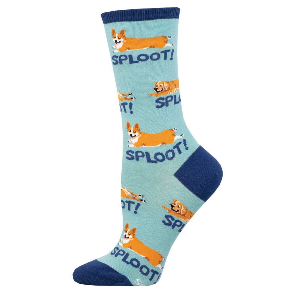 Sploot Crew Socks | Women's - Knock Your Socks Off