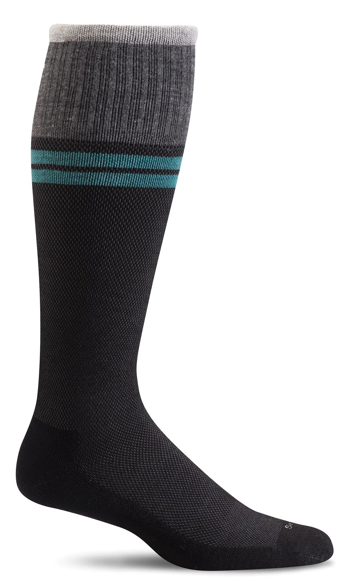 Sportster Black 2 (Moderate Graduated Compression) | Men's - Knock Your Socks Off