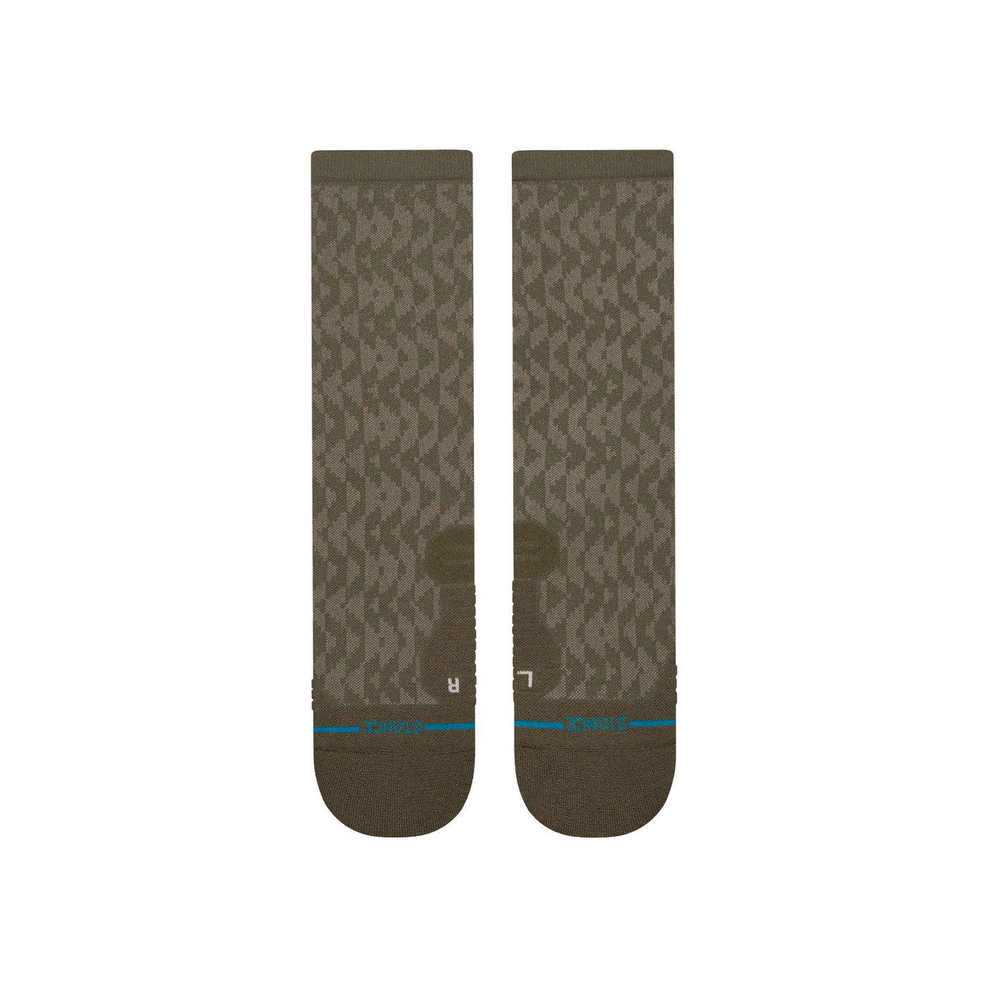 Digzig Olive Light Crew Socks - Men's