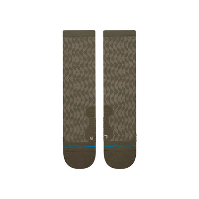 Digzig Olive Light Crew Socks - Men's