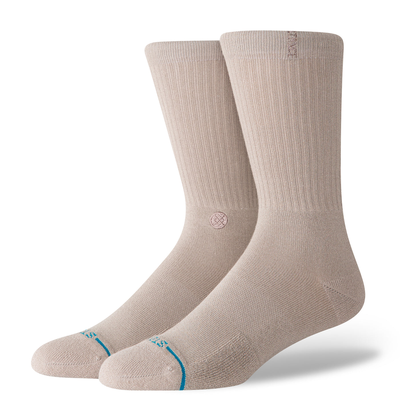 Butter Blend™ Shelter Stringgrey Crew Socks  - Women's