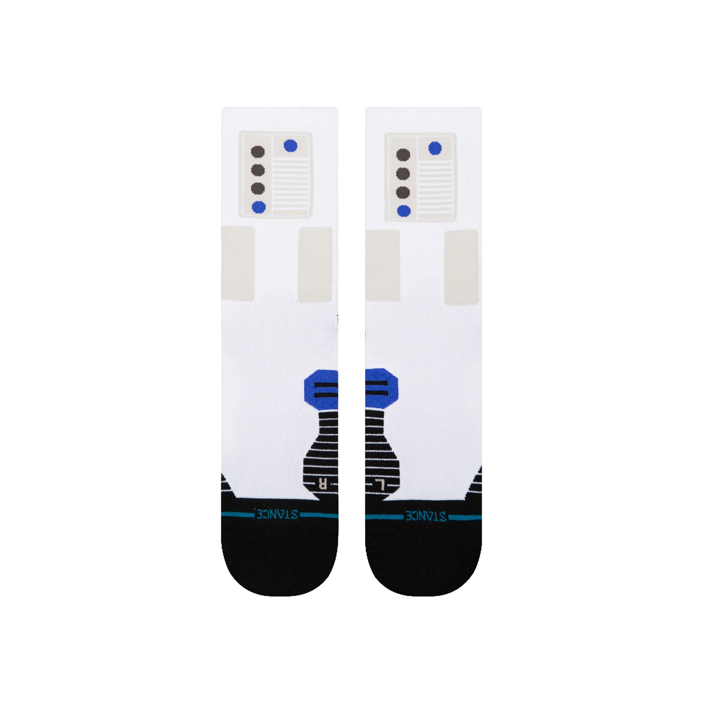 Star Wars Storm White Light Crew Socks  - Men's