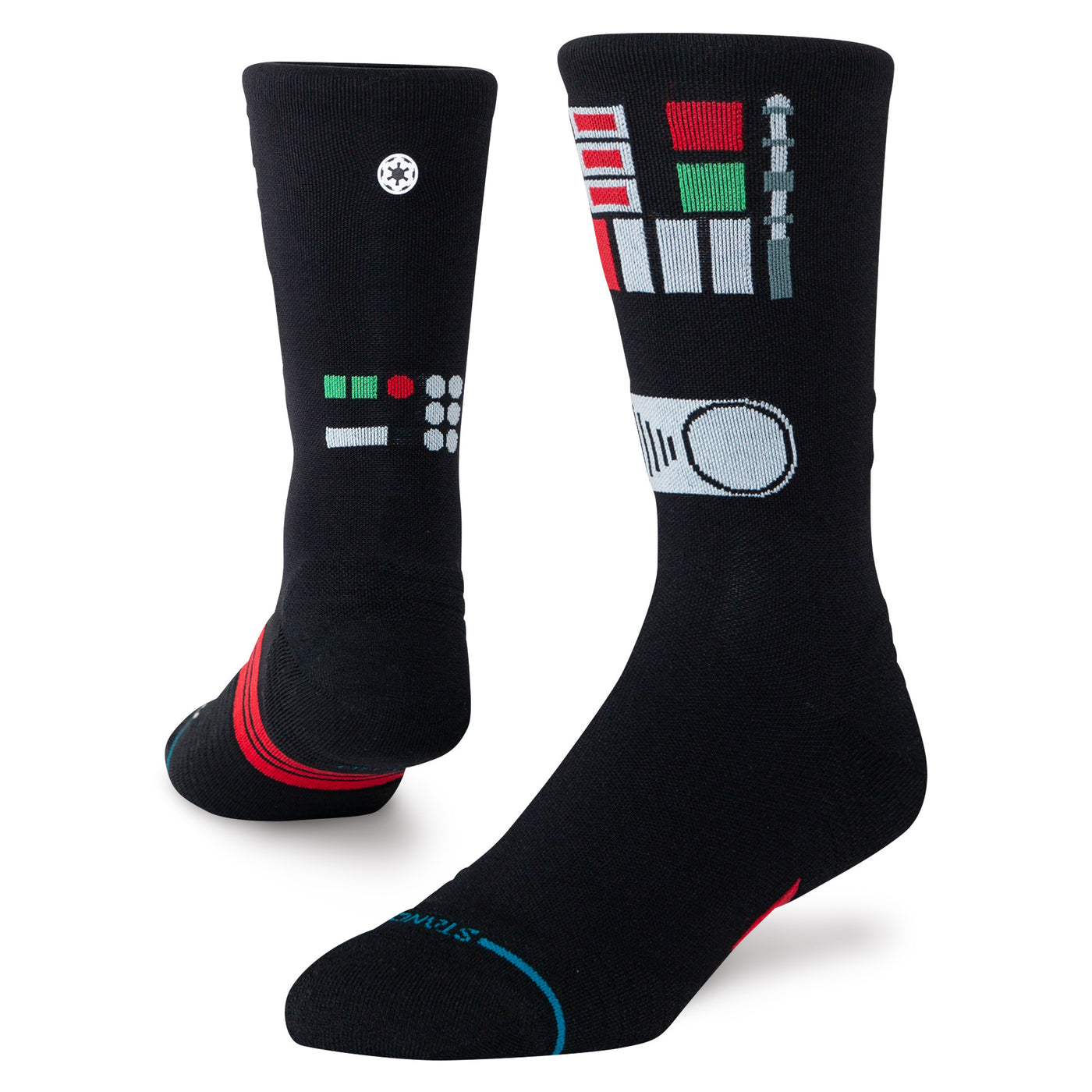 Star Wars Dark Side Black Men's Crew Socks
