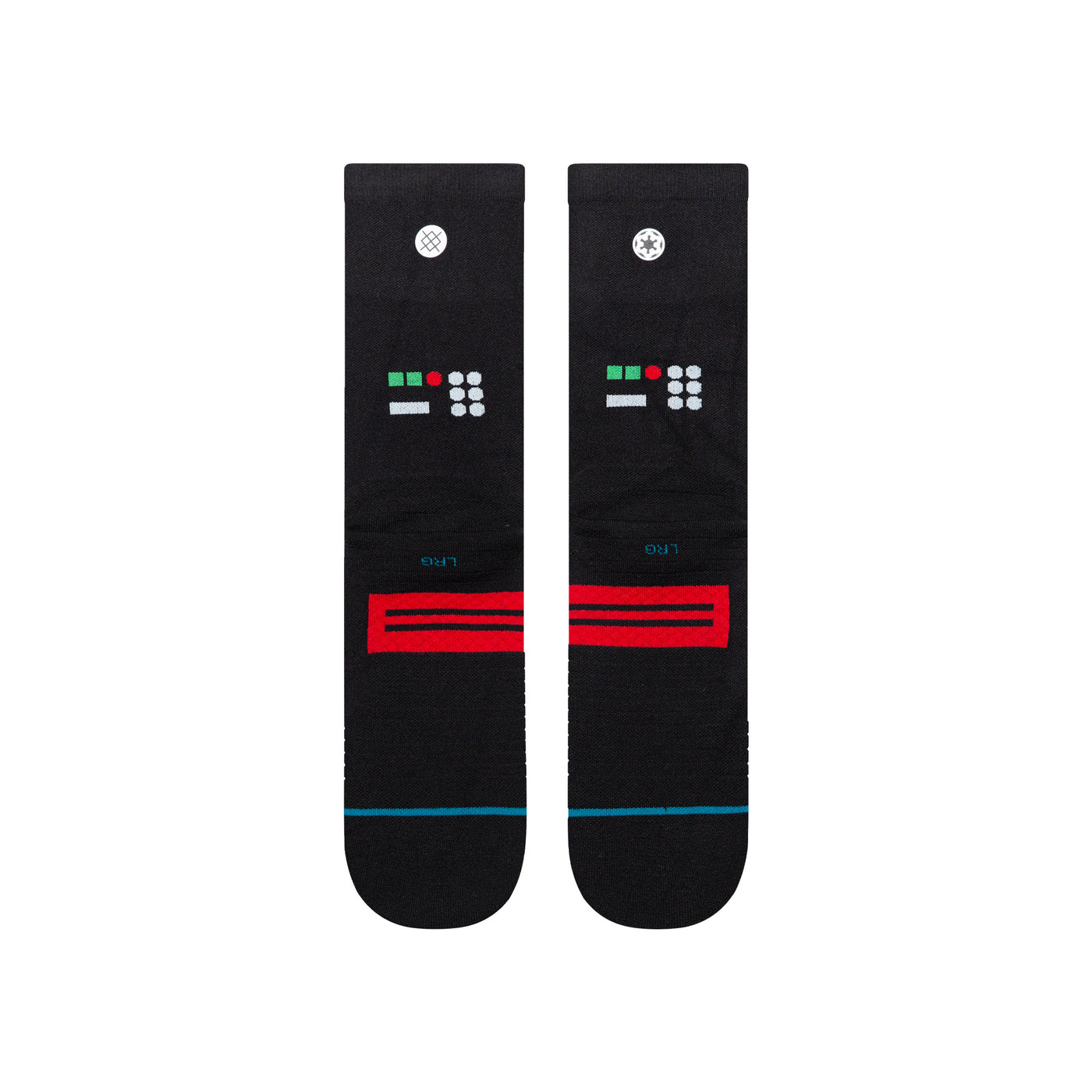 Star Wars Dark Side Black Men's Crew Socks