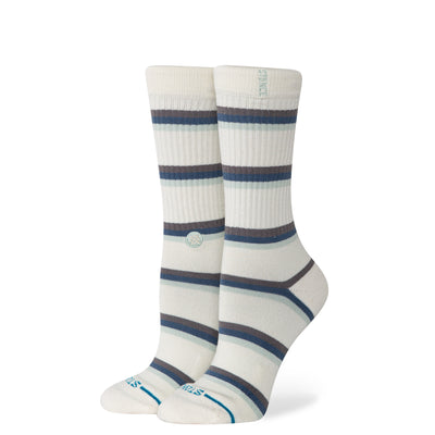 Strata Ivory Crew Socks 