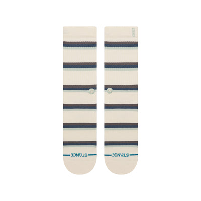 Strata Ivory Crew Socks