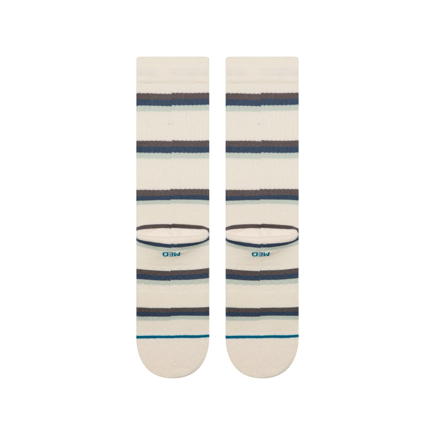 Strata Ivory Crew Socks