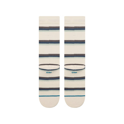 Strata Ivory Crew Socks