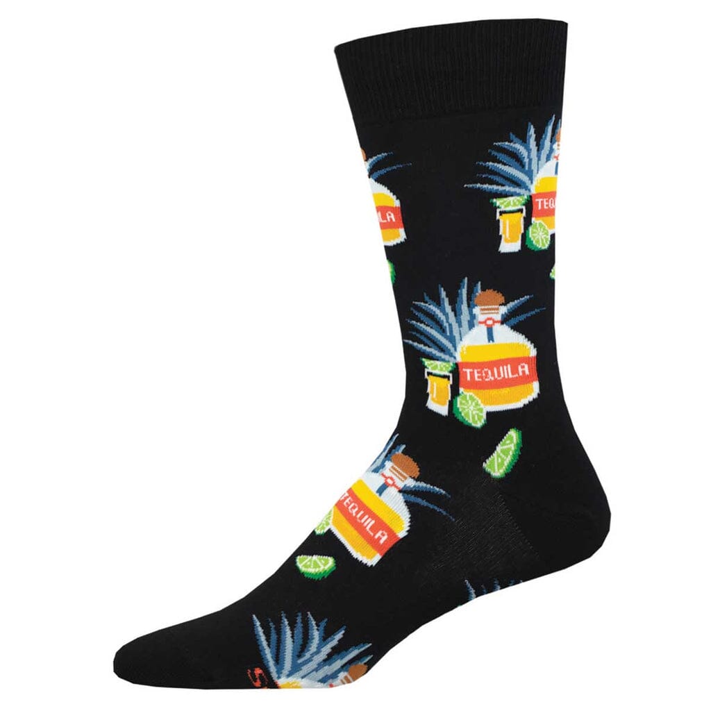 Tequila and Lime Crew Socks | Men's - Knock Your Socks Off