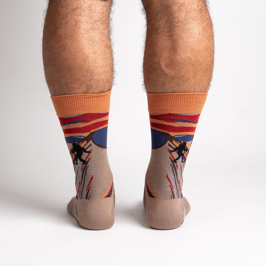The Sasquatch Scream Crew Socks | Men&