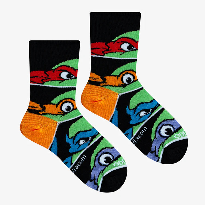 TMNT Masks Crew Socks | Kids&