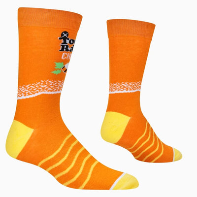 Top Ramen Chicken Crew Socks | Men's - Knock Your Socks Off