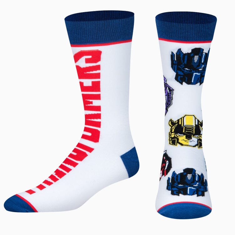 Transformers Split Crew Socks | Men&
