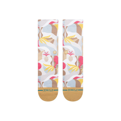 Tropiclay Crew Socks | Women's - Knock Your Socks Off