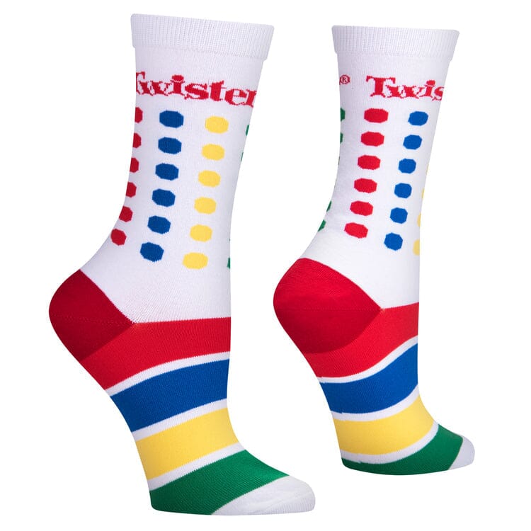 Twister Colors Crew Socks | Women&
