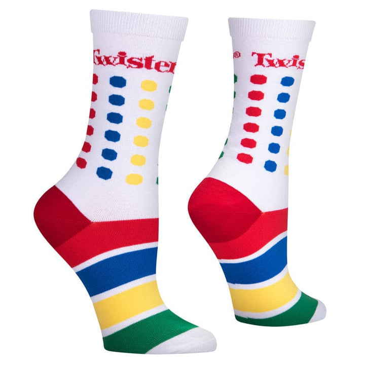 Twister Colors Crew Socks | Women&