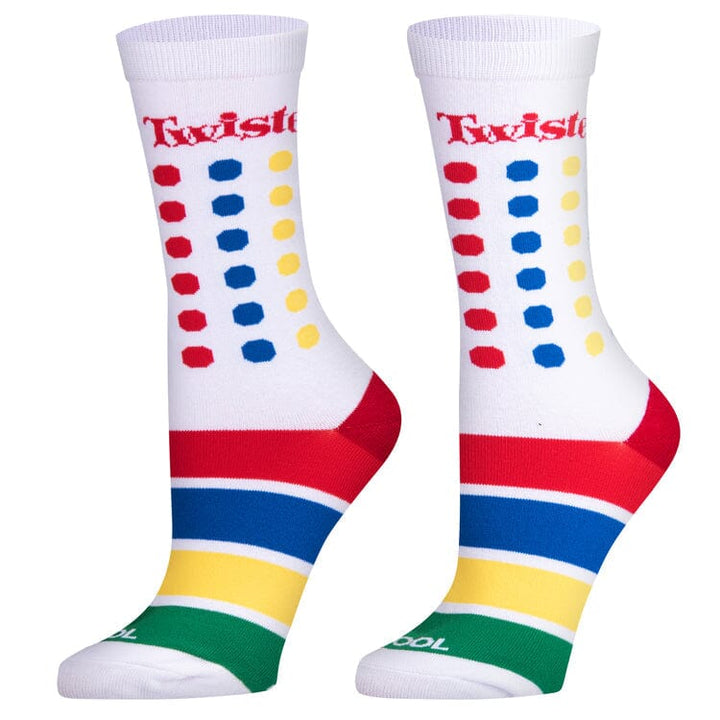 Twister Colors Crew Socks | Women&