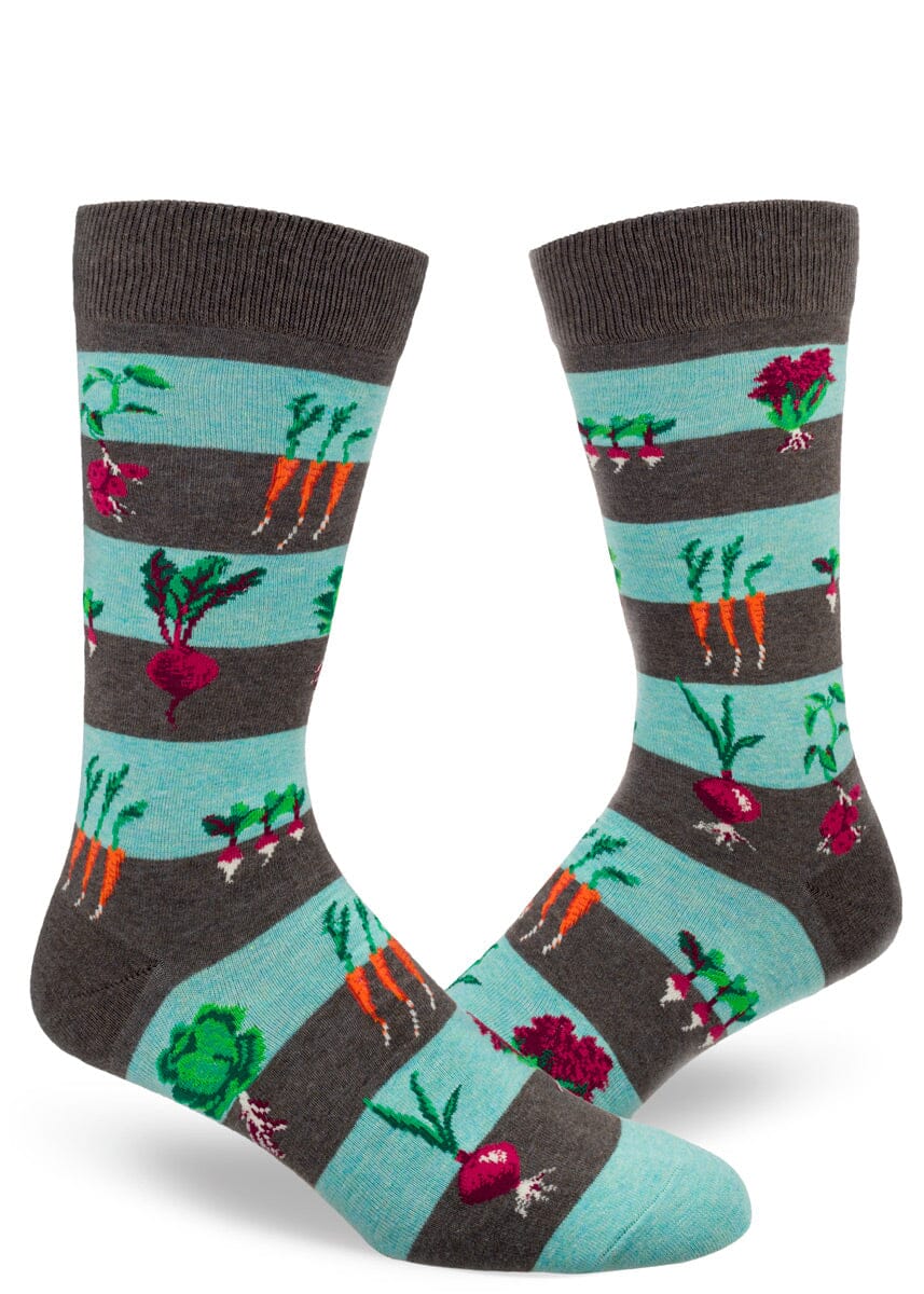 Vegetable Garden Crew Socks | Men&