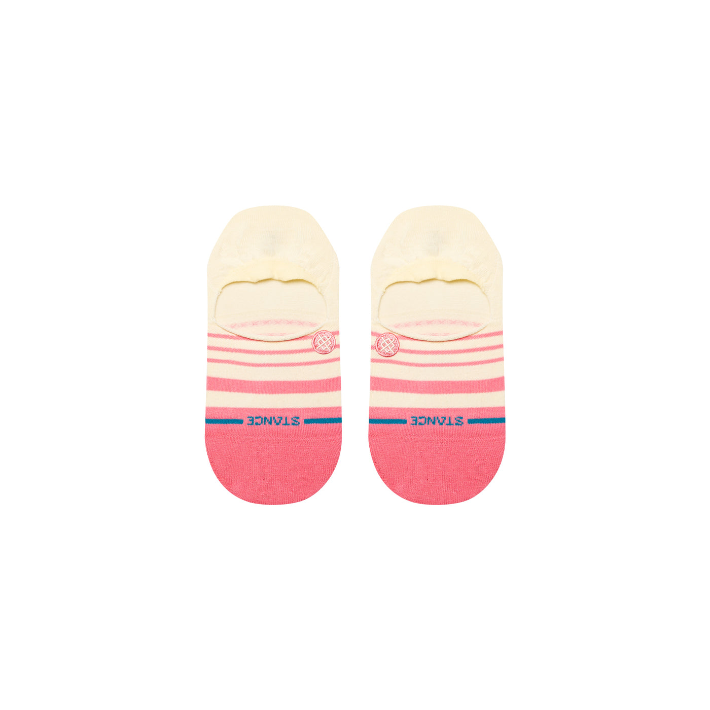 Vista Pink No-Show Socks