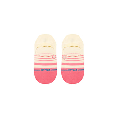 Vista Pink No-Show Socks