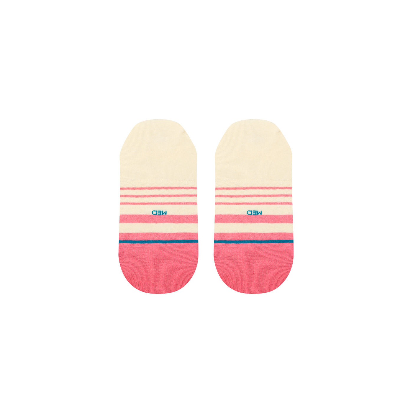 Vista Pink No-Show Socks