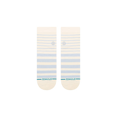 Vista Ivory Quarter Ankle Socks