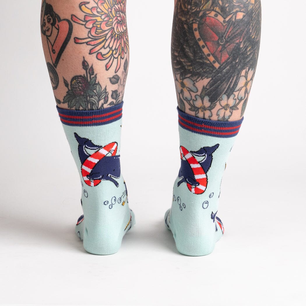 Whaley Good Time Crew Socks | Women&