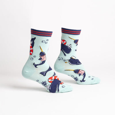 Whaley Good Time Crew Socks | Women's - Knock Your Socks Off