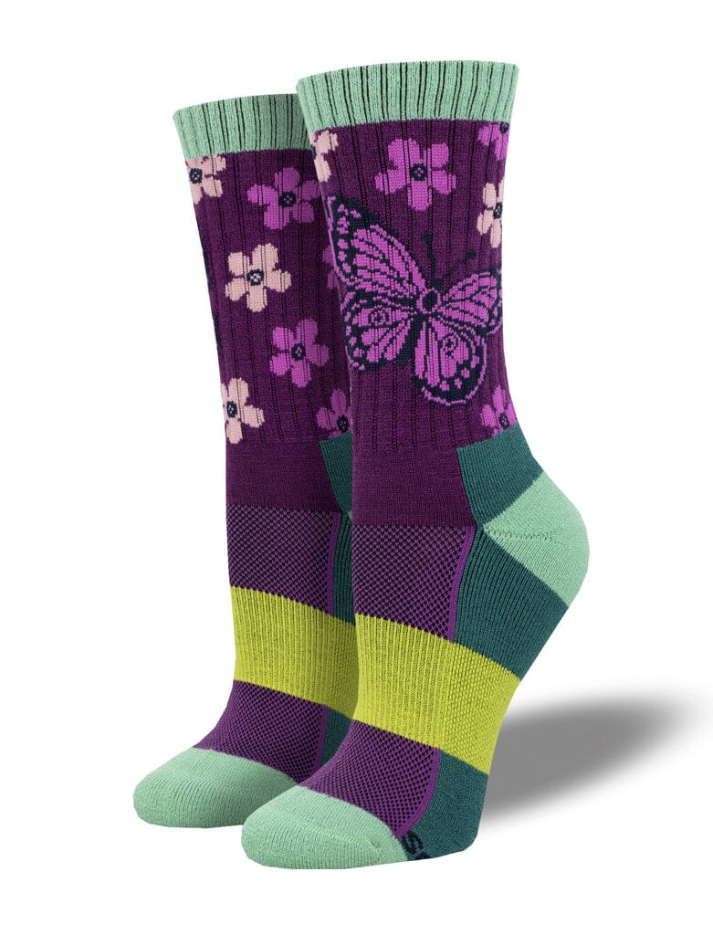 Wild Wings Merino Wool Crew Socks | Women's - Knock Your Socks Off