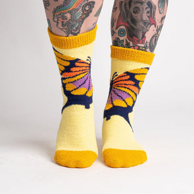 Wings of Wonder Slipper Socks | Women's - Knock Your Socks Off