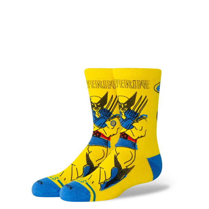 Wolverine Kid's Crew Socks 