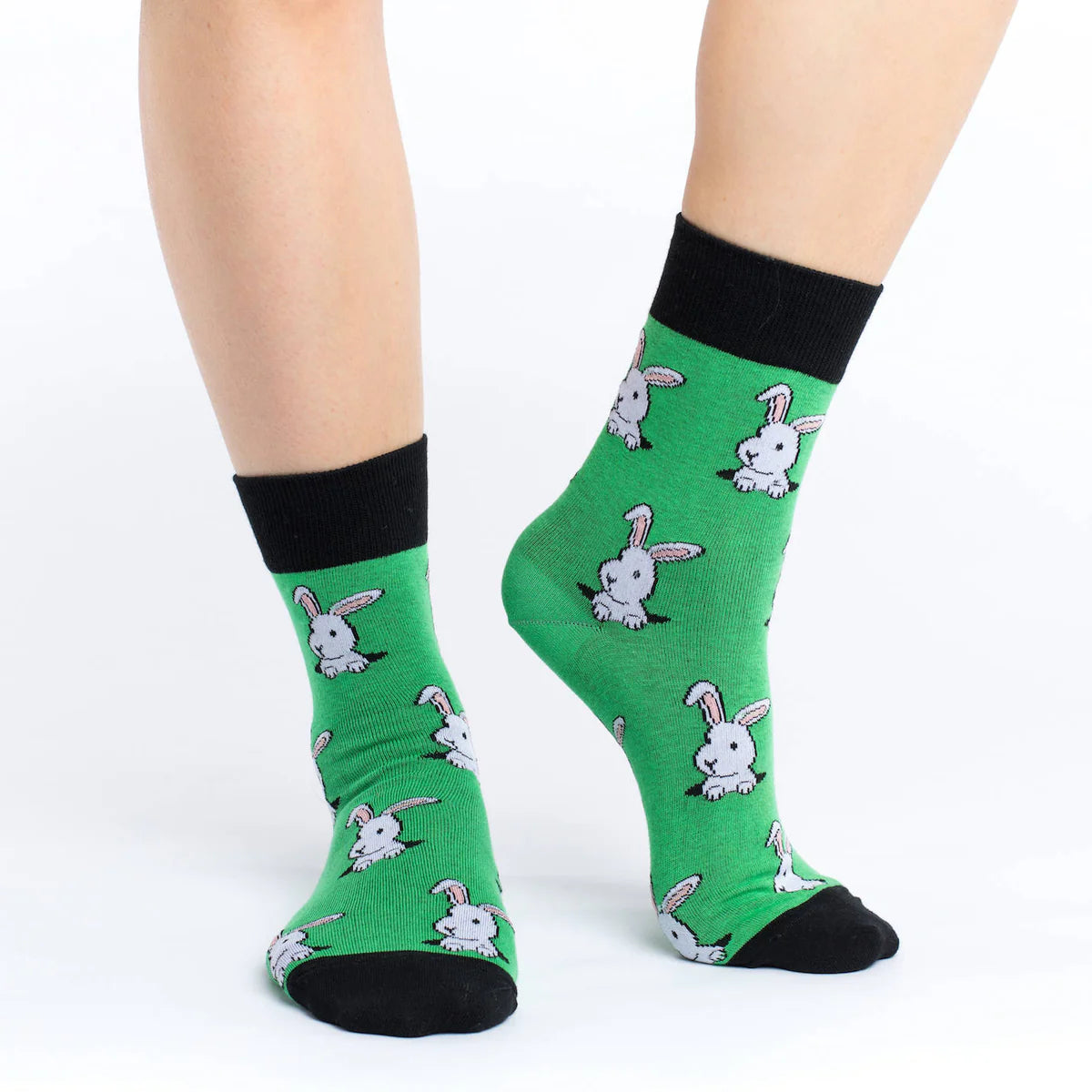 Bunny Rabbit Crew Socks | Women's