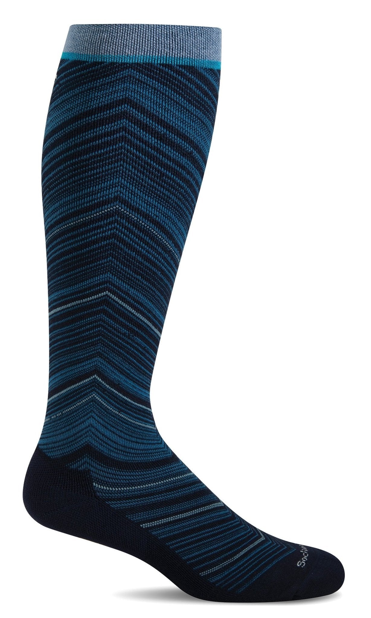 Full Flattery Navy (Moderate Graduated Compression) | Women's