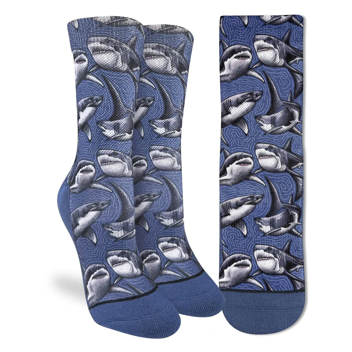 Great White Sharks Crew Socks | Women's