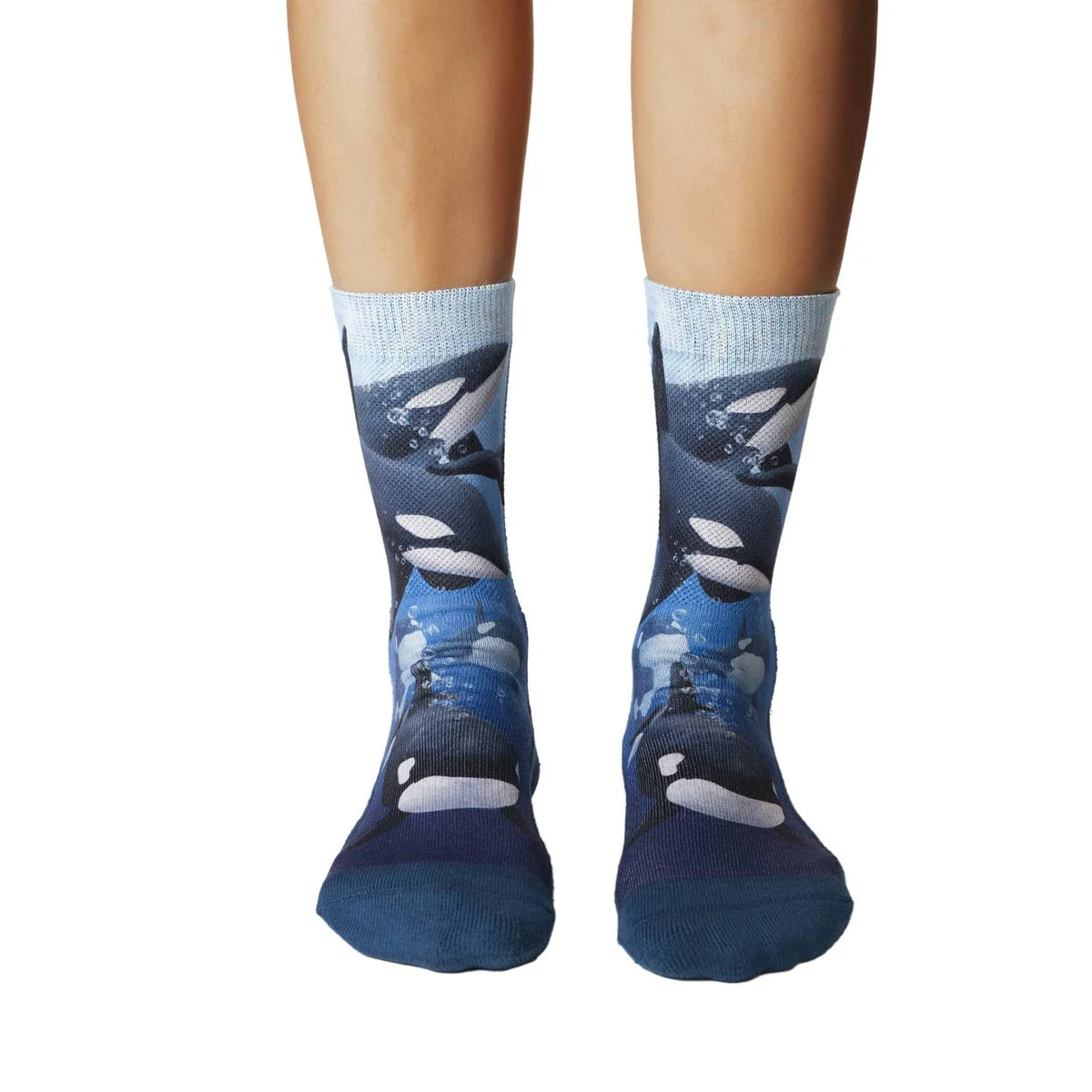 Pod of Orcas Crew Socks | Women's