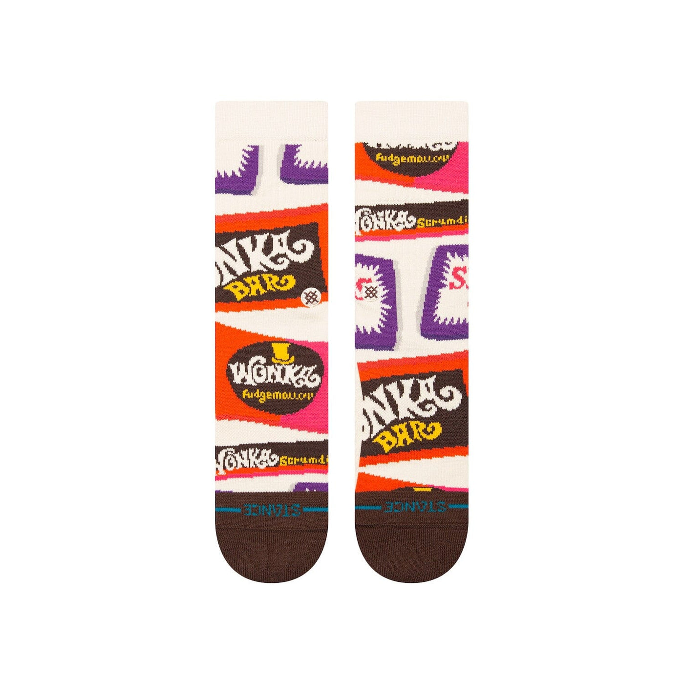 Wonka Bars Crew Socks | Men's - Knock Your Socks Off