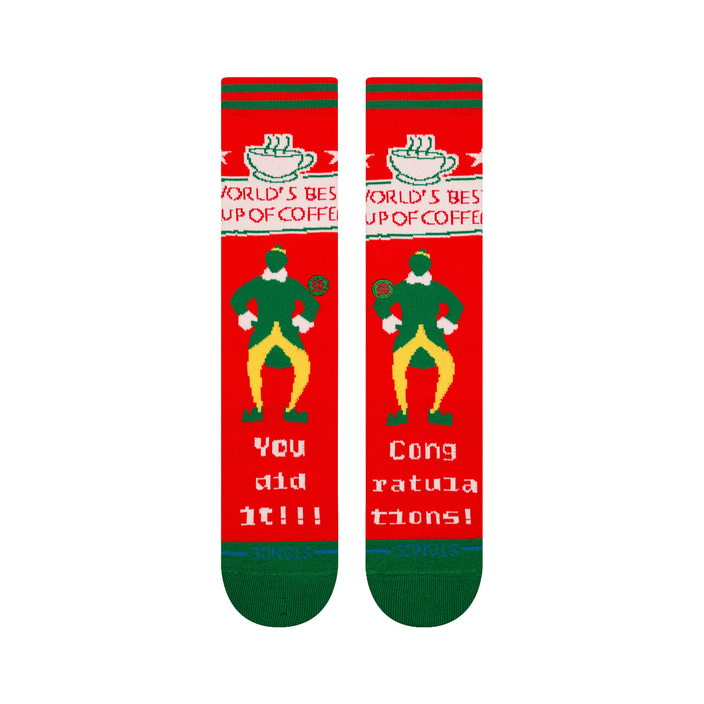 World's Best Cup of Coffee Crew Socks