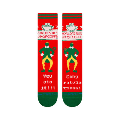 World's Best Cup of Coffee Crew Socks