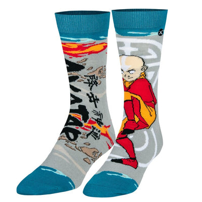 Aang the Last Airbender Crew Socks | Men's - Knock Your Socks Off