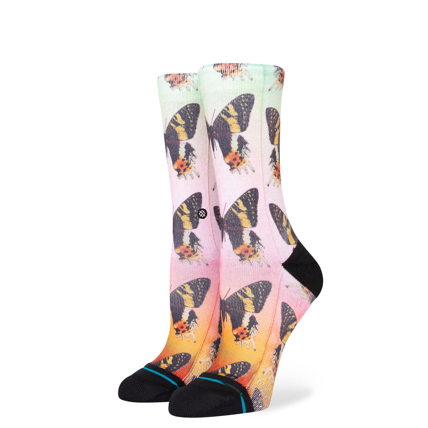 Aflutter Crew Socks | Women's - Knock Your Socks Off