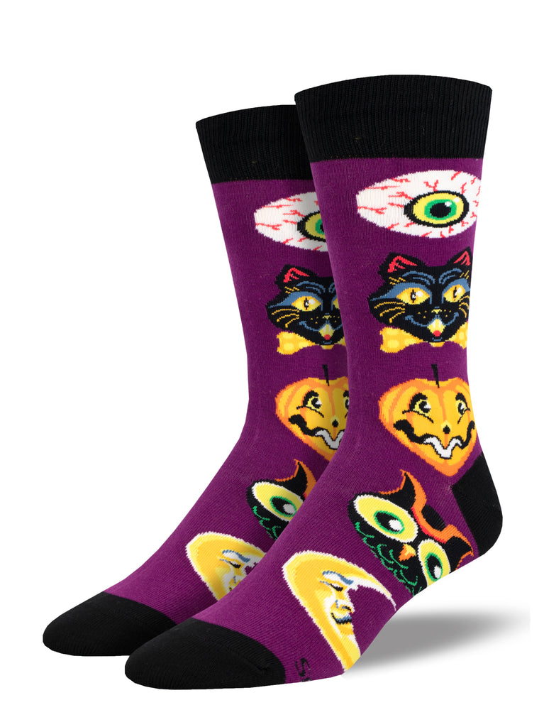 All Hallow's Eve Crew Socks | Men's - Knock Your Socks Off