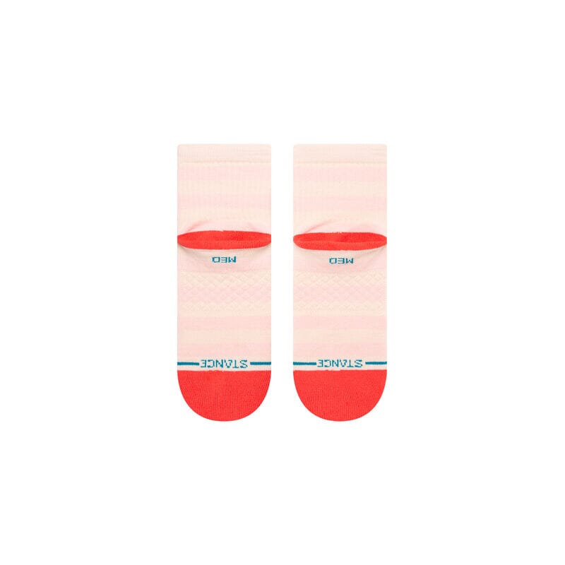 Underside detail of the Anything socks with textured knit and STANCE arch lettering