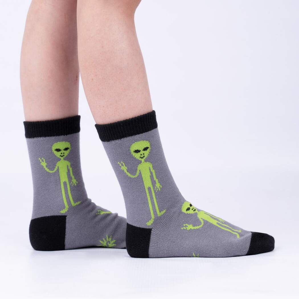 Area 51 Youth Crew Socks 3-Pack | Kids' - Knock Your Socks Off
