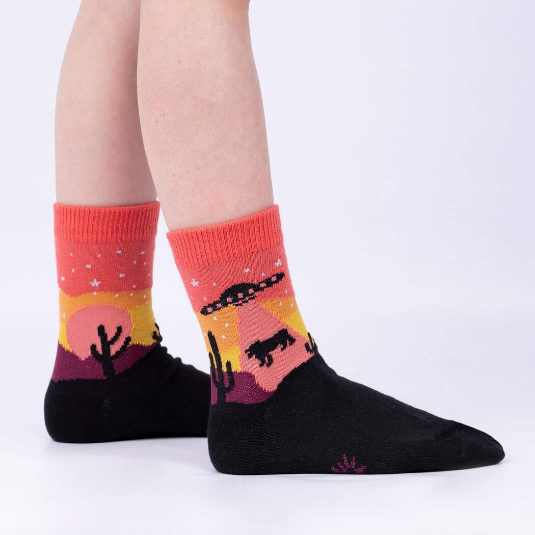 Area 51 Youth Crew Socks 3-Pack | Kids' - Knock Your Socks Off