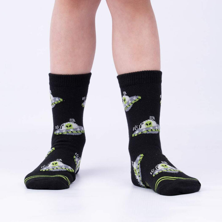 Area 51 Youth Crew Socks 3-Pack | Kids&