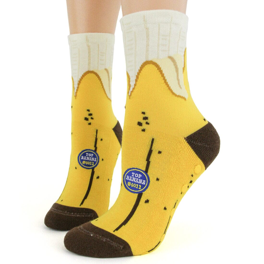 Banana Slipper Socks | Women's - Knock Your Socks Off