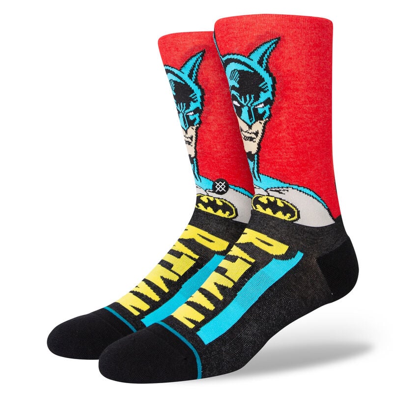 Batman Comic Crew Socks | Men's - Knock Your Socks Off