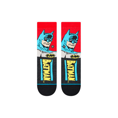 Batman Comic Kids Crew Socks | Men's - Knock Your Socks Off